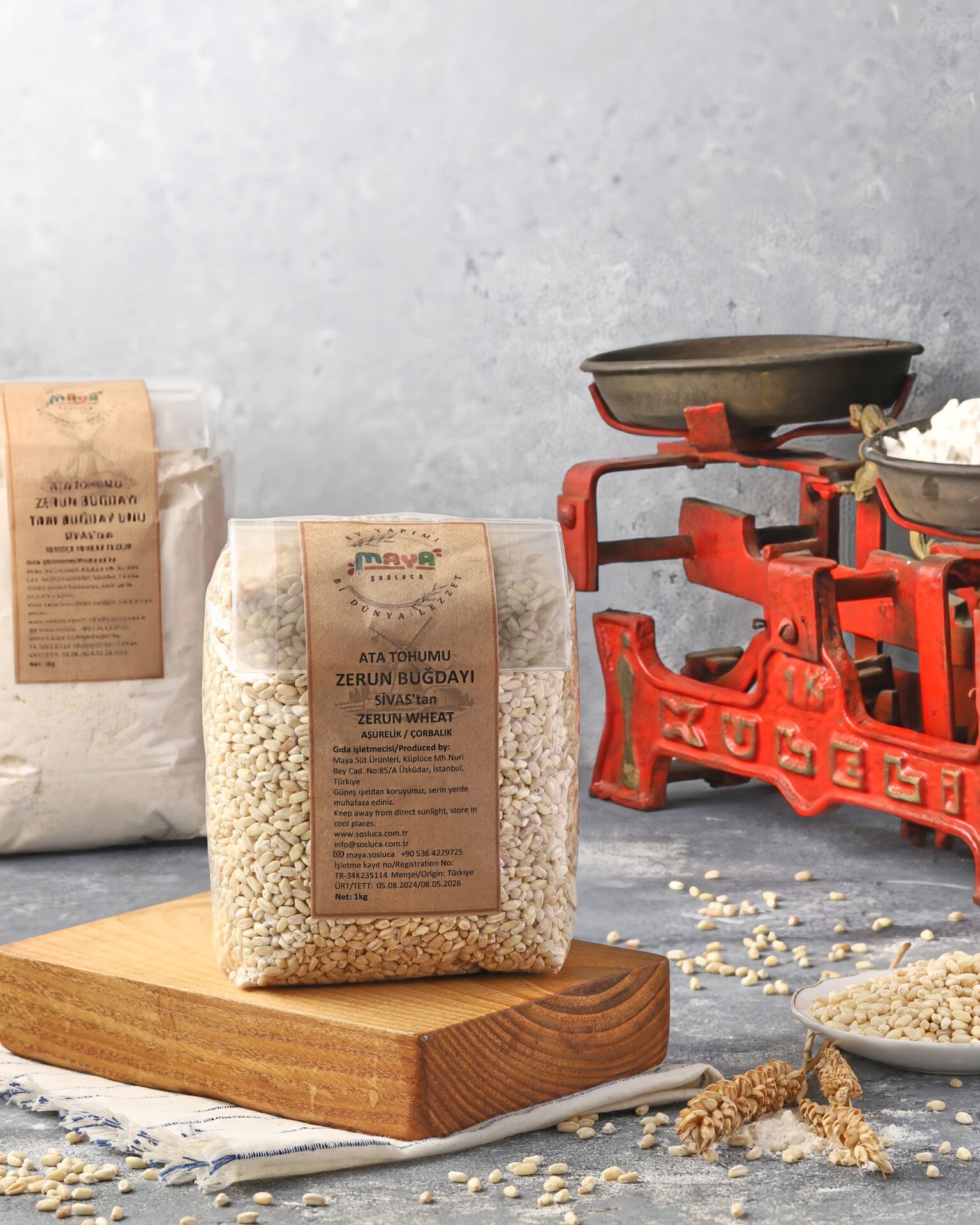 Zerun Buğday - Ata Tohumu (Aşurelik - Çorbalık Buğday)