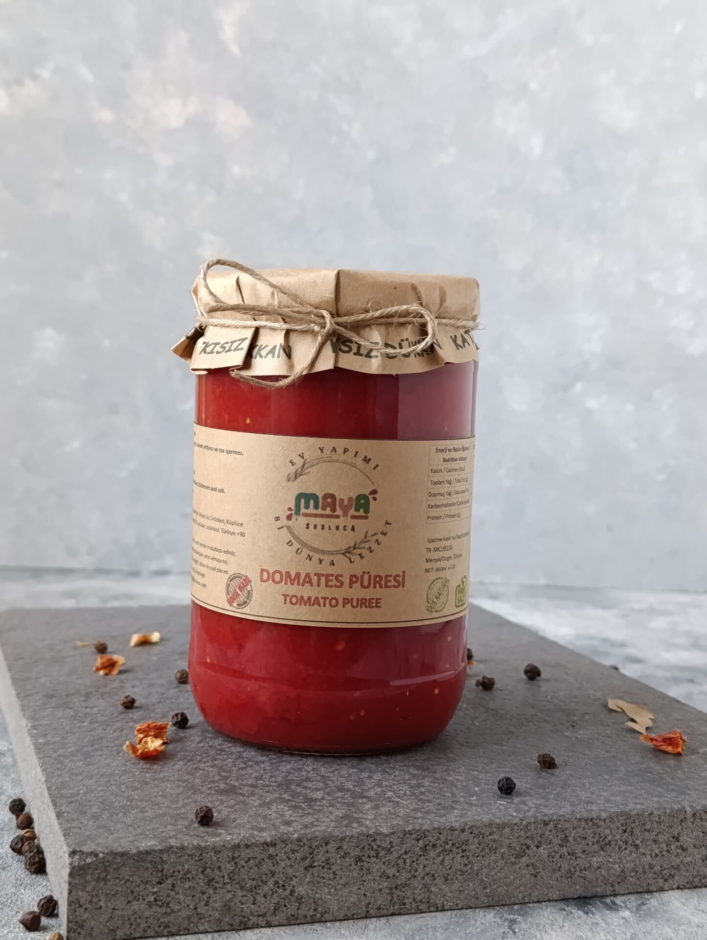 Domates kapya püresi