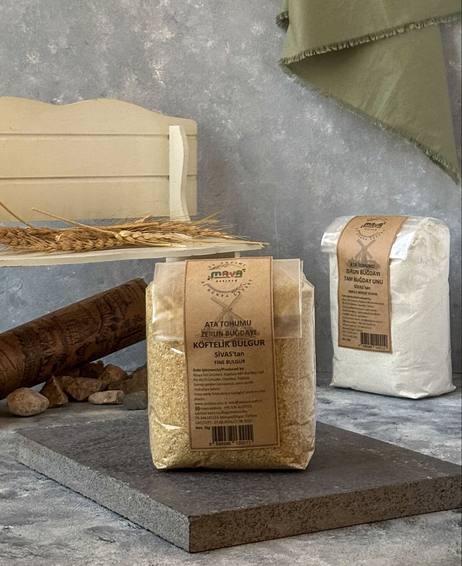 Zerun Buğdayından Köftelik Bulgur (Ata Tohumu)